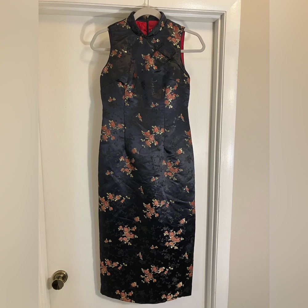 Vintage Robbie Bee Petite Silk Dress